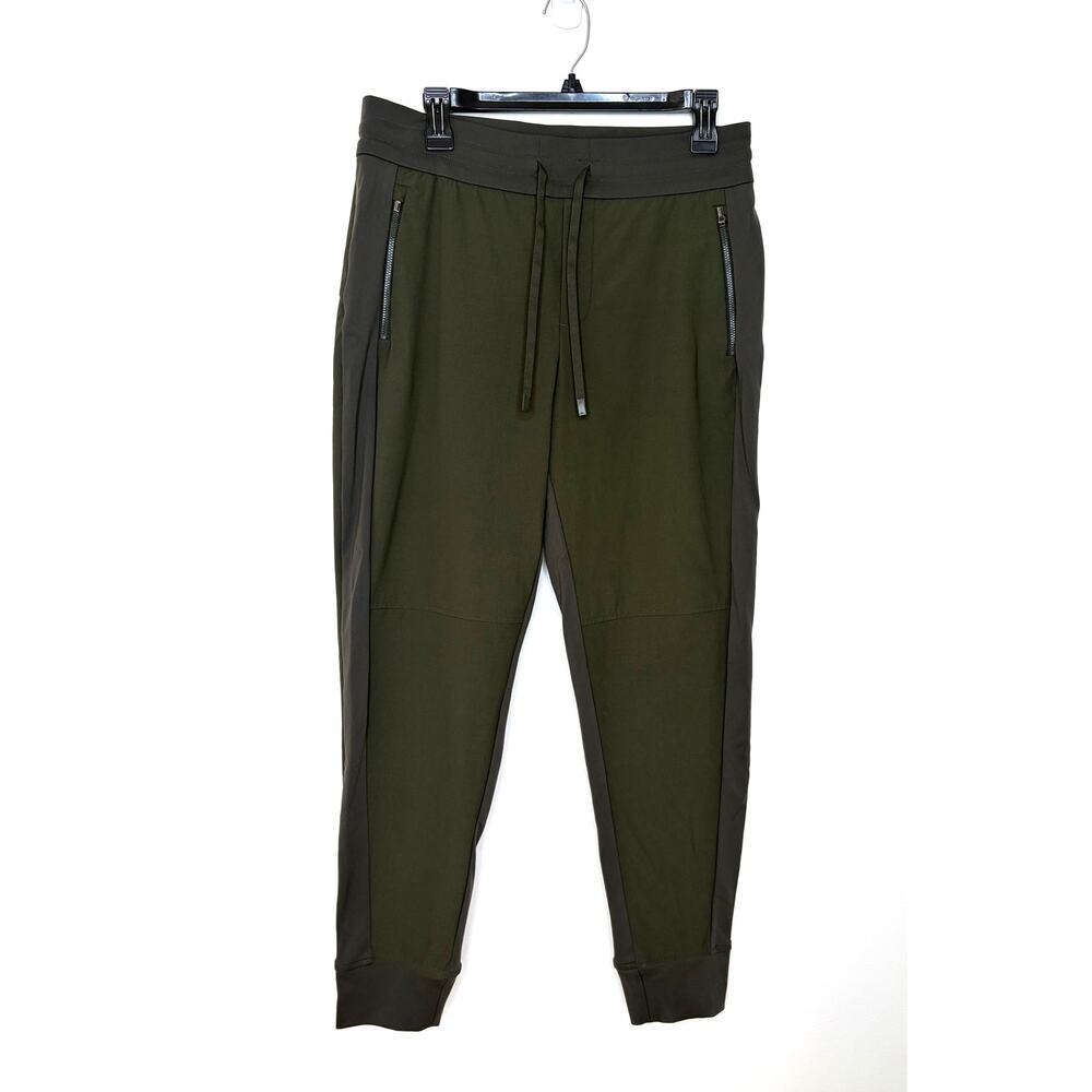 Athleta Headlands Hybrid Trek Jogger Sz 10 Green Activewear Granolagirl Earthy